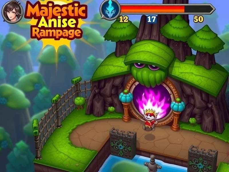 Majestic Anise Rampage Game Screenshot